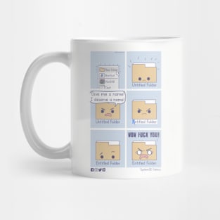 The Entitled Folder Mug